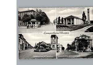 Postkarte Carte Postale Lampertheim Hess Kaiserstrasse