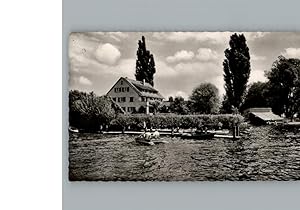 Bild des Verkufers fr Postkarte Carte Postale Nussdorf Bodensee Pension Ritsche zum Verkauf von Versandhandel Boeger