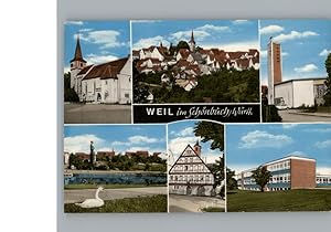Bild des Verkufers fr Postkarte Carte Postale Weil im Schnbuch zum Verkauf von Versandhandel Boeger