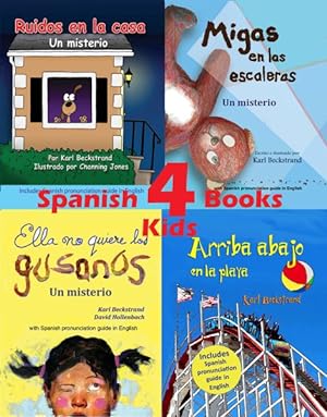 Seller image for 4 Spanish Books for Kids : With Pronunciation Guide in English -Language: spanish for sale by GreatBookPrices