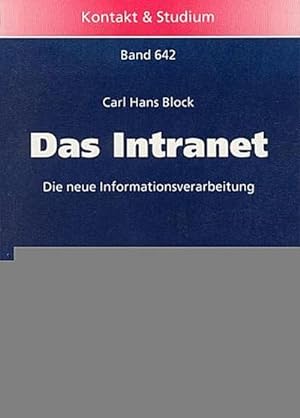 Seller image for Das Intranet for sale by buchversandmimpf2000