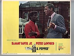 Image du vendeur pour Salt & Pepper-Sammy Davis Jr-Rat Pack-11x14-Color-Lobby Card mis en vente par DTA Collectibles