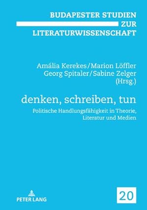 Immagine del venditore per denken, schreiben, tun venduto da BuchWeltWeit Ludwig Meier e.K.