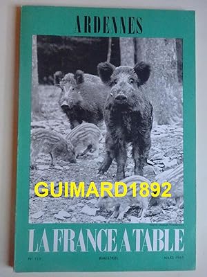 Image du vendeur pour La France  table n113 Ardennes mis en vente par Librairie Michel Giraud