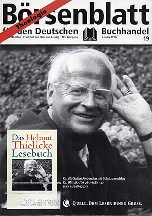 Seller image for Brsenblatt fr den Deutschen Buchhandel 165.Jahrgang 1998 for sale by Clivia Mueller