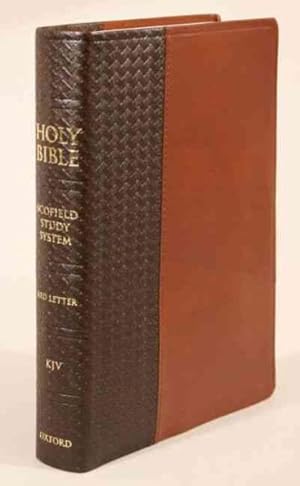 Imagen del vendedor de Scofield Study Bible : King James Version, Brown / Tan, Basketweave, Bonded Leather a la venta por GreatBookPrices