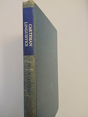 Immagine del venditore per Cartesian Linguistics: A Chapter in the History of Rationalist Thought venduto da Early Republic Books