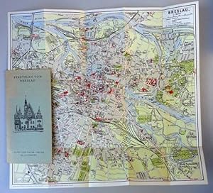 Stadtplan von Breslau (Nachdruck einer Ausgabe von ca. 1924. Farbiger Plan, Maßstab 1:16000)