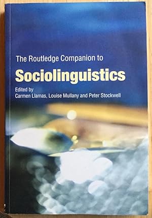 Imagen del vendedor de The Routledge Companion to Sociolinguistics (Routledge Companions) a la venta por Molly's Brook Books