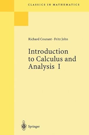 Seller image for Introduction to Calculus and Analysis I for sale by AHA-BUCH GmbH