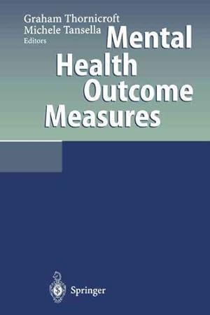 Seller image for Mental Health Outcome Measures for sale by GreatBookPrices