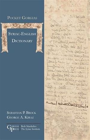 Immagine del venditore per Pocket Gorgias Syriac-english Dictionary venduto da GreatBookPrices