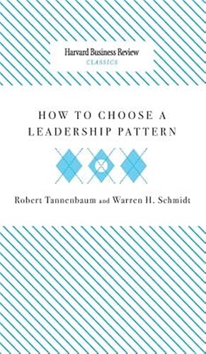 Immagine del venditore per How to Choose a Leadership Pattern venduto da GreatBookPrices