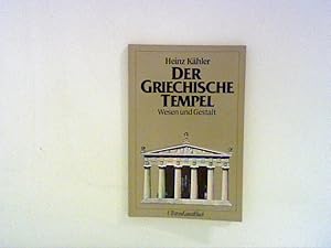 Bild des Verkufers fr Der griechische Tempel. Wesen und Gestalt. zum Verkauf von ANTIQUARIAT FRDEBUCH Inh.Michael Simon