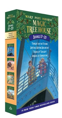 Imagen del vendedor de Magic Tree House Books 17-20: the Mystery of the Enchanted Dog : Tonight on the Titanic/Buffalo Before Breakfast/Tigers at Twilight/Dingoes at Dinnertime a la venta por GreatBookPrices