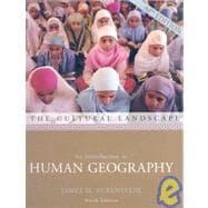 Bild des Verkufers fr The Cultural Landscape: An Introduction to Human Geography zum Verkauf von eCampus