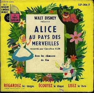 Bild des Verkufers fr Livre-Disque 45t // Alice au pays des merveilles zum Verkauf von Le-Livre
