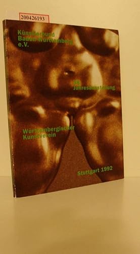 Seller image for 38. Jahresausstellung Stuttgart 1992. Plastiken und Objekte. Ausstellungskatalog. 18. Oktober - 29. November 1992. for sale by ralfs-buecherkiste
