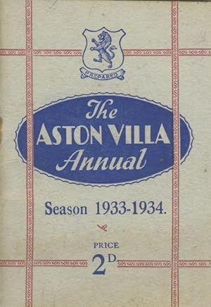 Bild des Verkufers fr THE ASTON VILLA ANNUAL 1933-34 zum Verkauf von Sportspages