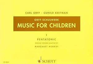 Image du vendeur pour Music for Children : Pentatonic mis en vente par GreatBookPrices