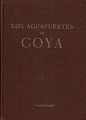 Seller image for Los aguafuertes de Goya. for sale by Librera Reciclaje