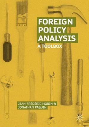 Immagine del venditore per Foreign Policy Analysis : A Toolbox venduto da GreatBookPrices