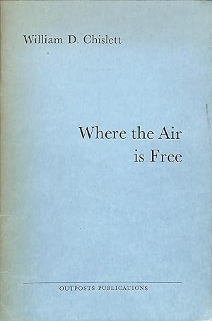 Imagen del vendedor de Where the Air is Free a la venta por WeBuyBooks