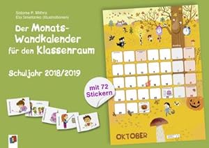 Seller image for Der Monats-Wandkalender fr den Klassenraum Schuljahr 2018/2019: mit 72 Stickern for sale by buchversandmimpf2000