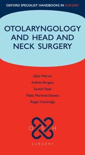 Image du vendeur pour Otolaryngology and Head and Neck Surgery mis en vente par GreatBookPrices