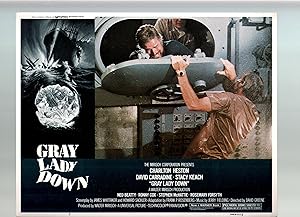 Seller image for Gray Lady Down-Charlton Heston-11x14-Lobby Card for sale by DTA Collectibles