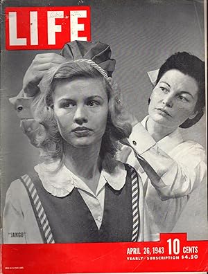 Imagen del vendedor de Life Magazine, Volume 14. No.17: April 26, 1943 a la venta por Dorley House Books, Inc.