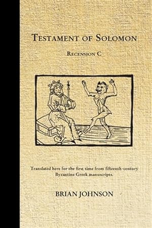 Image du vendeur pour Testament of Solomon : Recension C mis en vente par GreatBookPrices