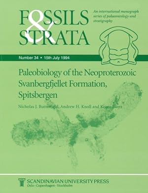 Imagen del vendedor de Paleobiology of the Neoproterozoic Svanbergfjellet Formation a la venta por GreatBookPrices