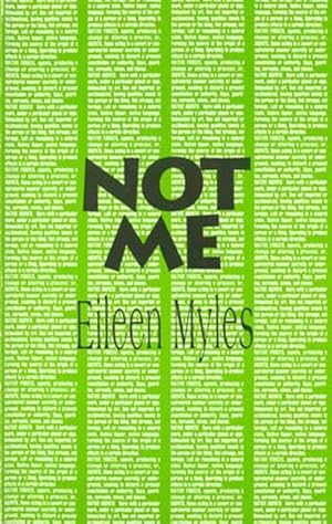 Seller image for Not Me for sale by GreatBookPrices