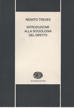 Seller image for INTRODUZIONE ALLA SOCIOLOGIA DEL DIRITTO for sale by Il Muro di Tessa sas Studio bibl. di M.