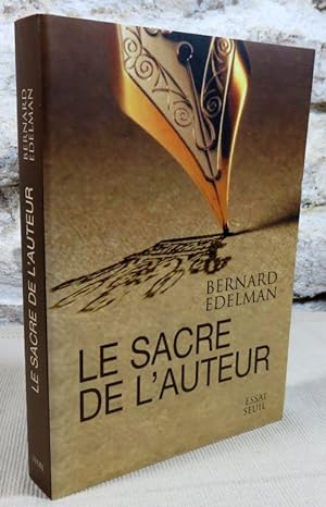 Seller image for Le sacre de l'auteur. for sale by Latulu