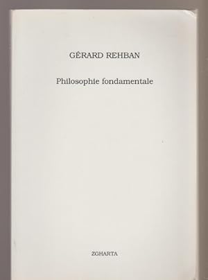 Seller image for Philosophie Fondamentale for sale by Livres Norrois