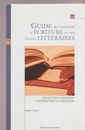 Imagen del vendedor de Guide Des Procds D'criture Et Des Genres Littraires. a la venta por Livres Norrois