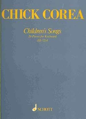 Seller image for Children's Songs : 20 Pieces for Keyboard for sale by GreatBookPrices