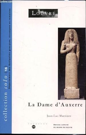 Bild des Verkufers fr La dame d'Auxerre - zum Verkauf von Le-Livre