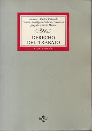 Seller image for DERECHO DEL TRABAJO. for sale by Books Never Die