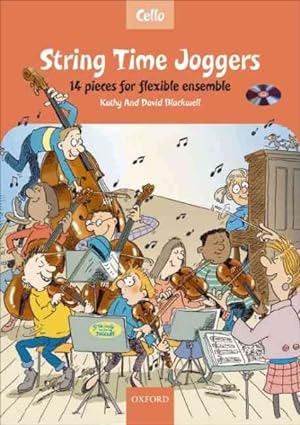Seller image for String Time Joggers Cello Book : 14 Pieces for Flexible Ensemble for sale by GreatBookPrices