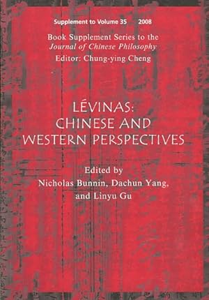Imagen del vendedor de Journal of Chinese Philosophy : Levinas: Chinese and Western Perspectives a la venta por GreatBookPrices