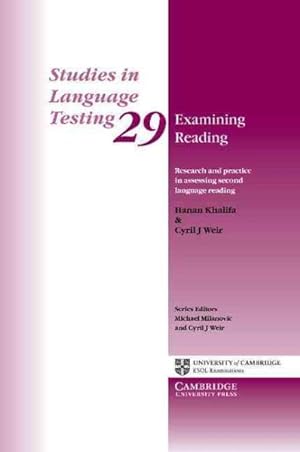 Seller image for Examining Reading : Research and Practice in Assessing Second Language Reading for sale by GreatBookPrices