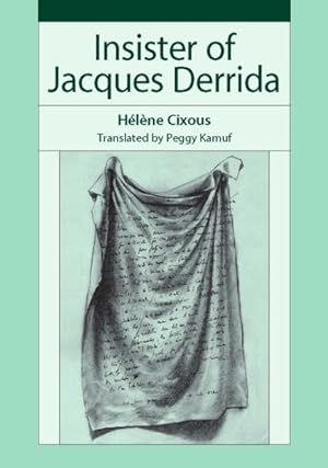 Bild des Verkufers fr Insister of Jacques Derrida zum Verkauf von GreatBookPrices