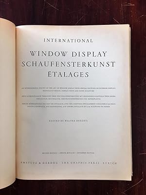 International Window Display, Schaufensterkunst, Etalages.