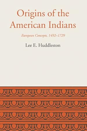Immagine del venditore per Origins of the American Indians : European Concepts, 1492-1729 venduto da GreatBookPrices