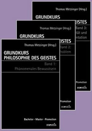 Bild des Verkufers fr Grundkurs Philosophie des Geistes / Grundkurs Philosophie des Geistes - Gesamtwerk: Band 1: Phnomenales Bewusstsein /Band 2: Das Leib-Seele-Problem /Band 3: Intentionalitt und mentale Reprsentation : Phnomenales Bewusstsein; Das Leib-Seele-Problem; Intentionalitt und mentale Reprsentation zum Verkauf von AHA-BUCH GmbH