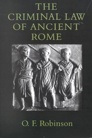 Image du vendeur pour Criminal Law of Ancient Rome mis en vente par GreatBookPrices