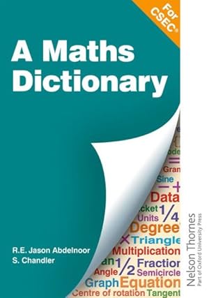 Bild des Verkufers fr Mathematical Dictionary for Csec zum Verkauf von GreatBookPrices